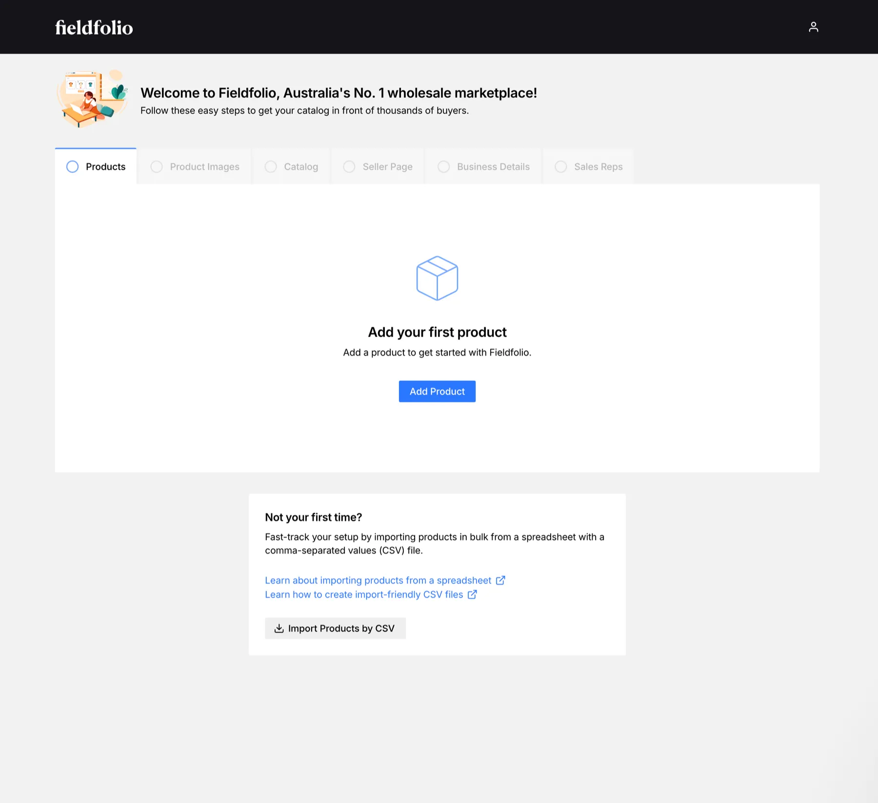 Fieldfolio Rep Exchange & SellerHub Onboarding