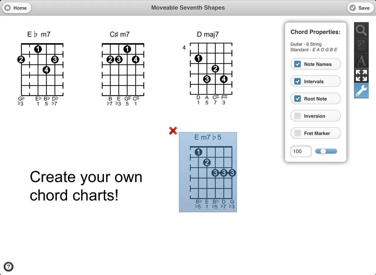 Guitar Charts Creator