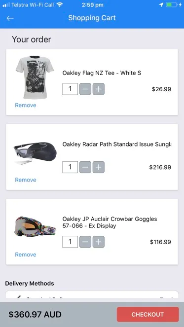 Mau – eCommerce Mobile Shopping App — screenshot 2